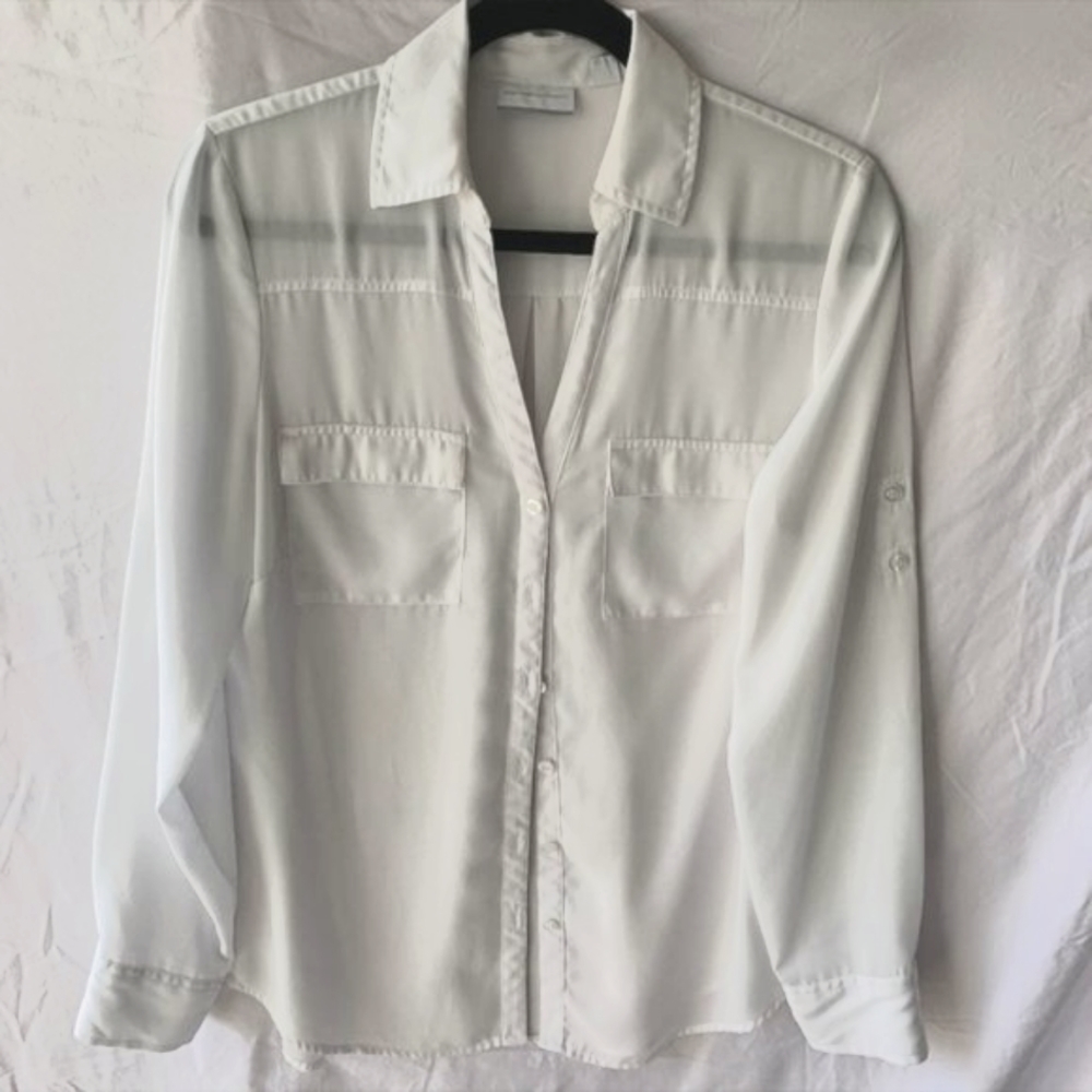 New York & Company Button Down Shirt